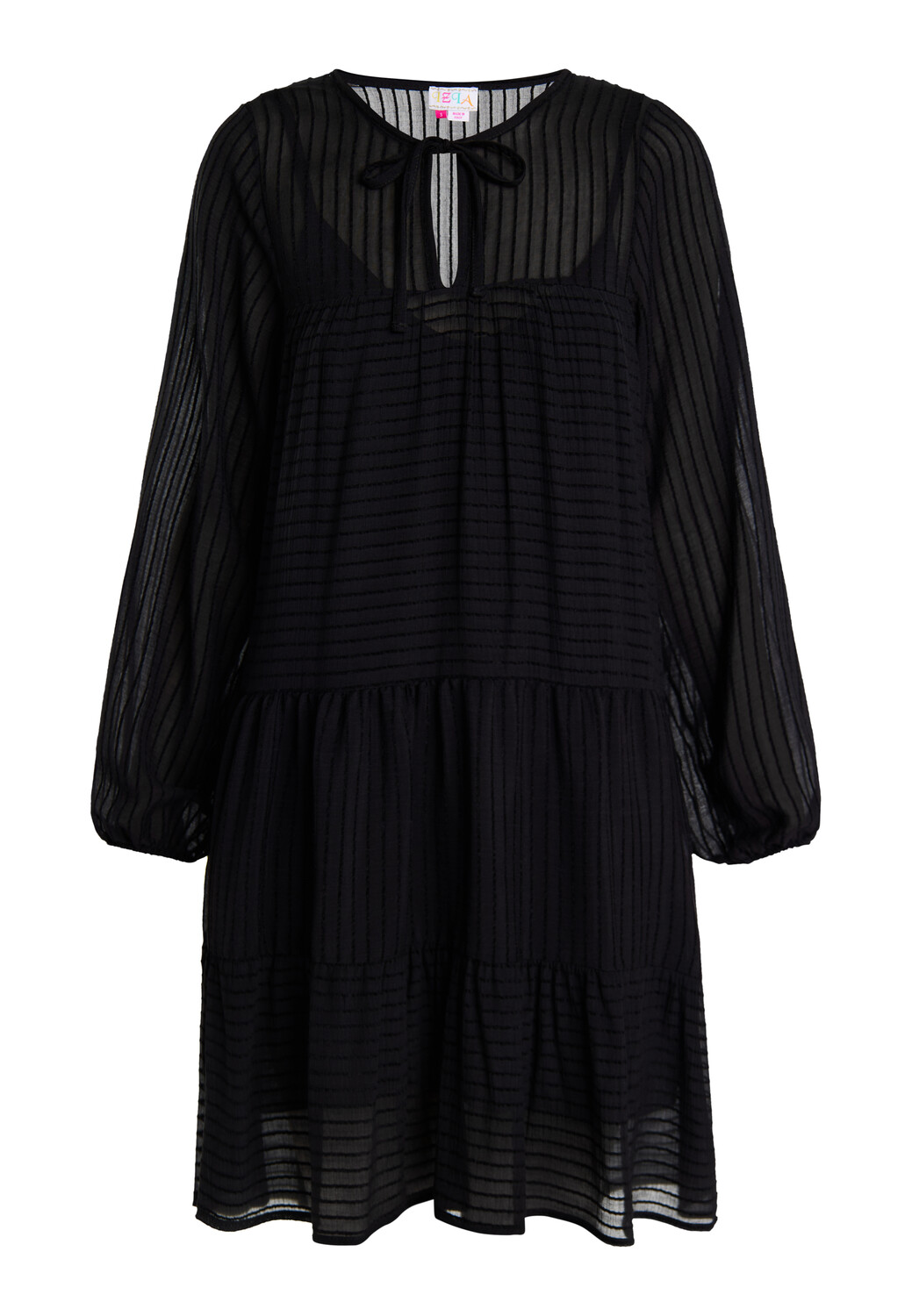 Платье IZIA Midi Im Streifendesign, черный
Платье IZIA Midi Im Streifendesign, черный