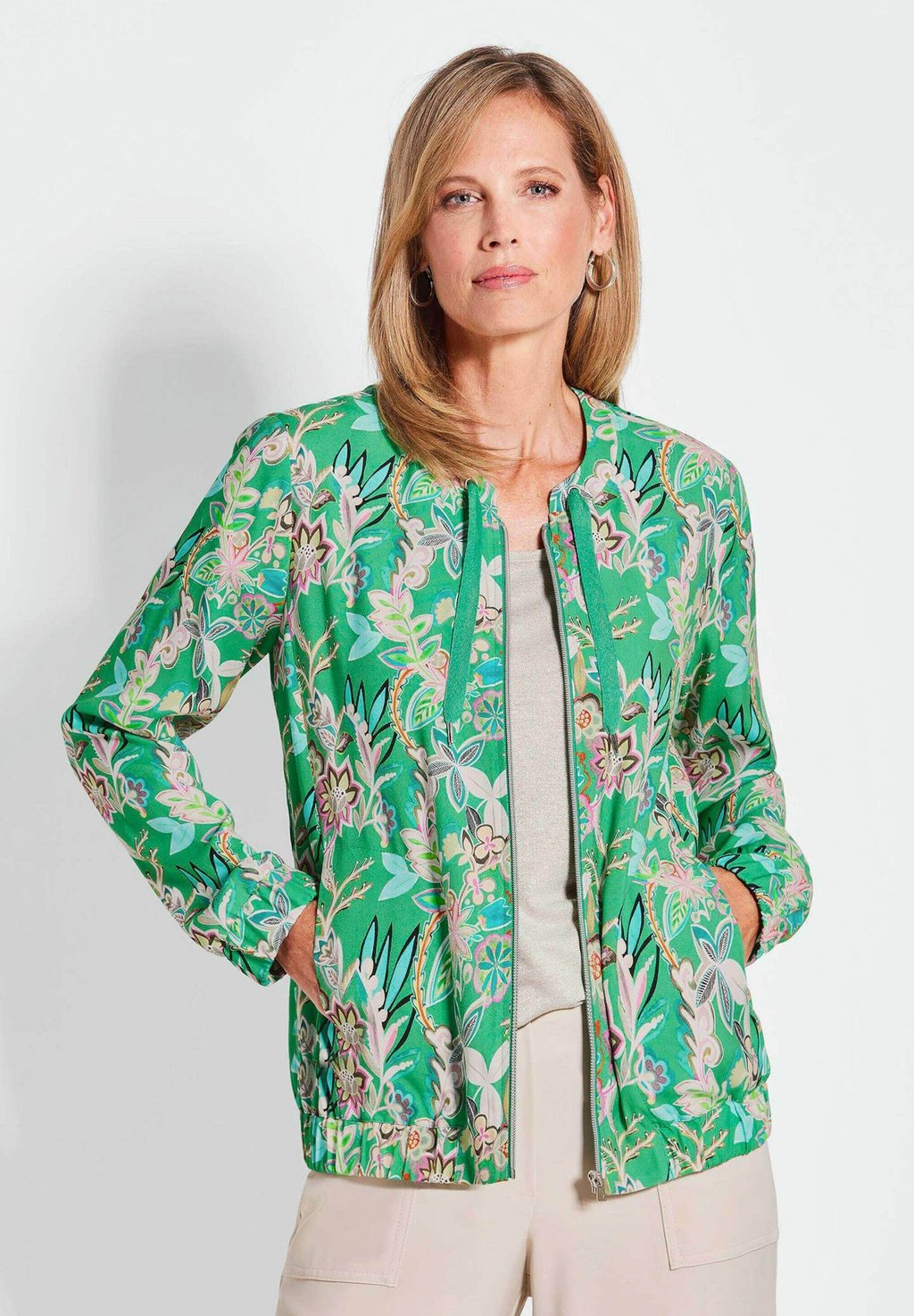 Куртка-бомбер GOLDNER, зеленый
Куртка-бомбер GOLDNER, зеленый