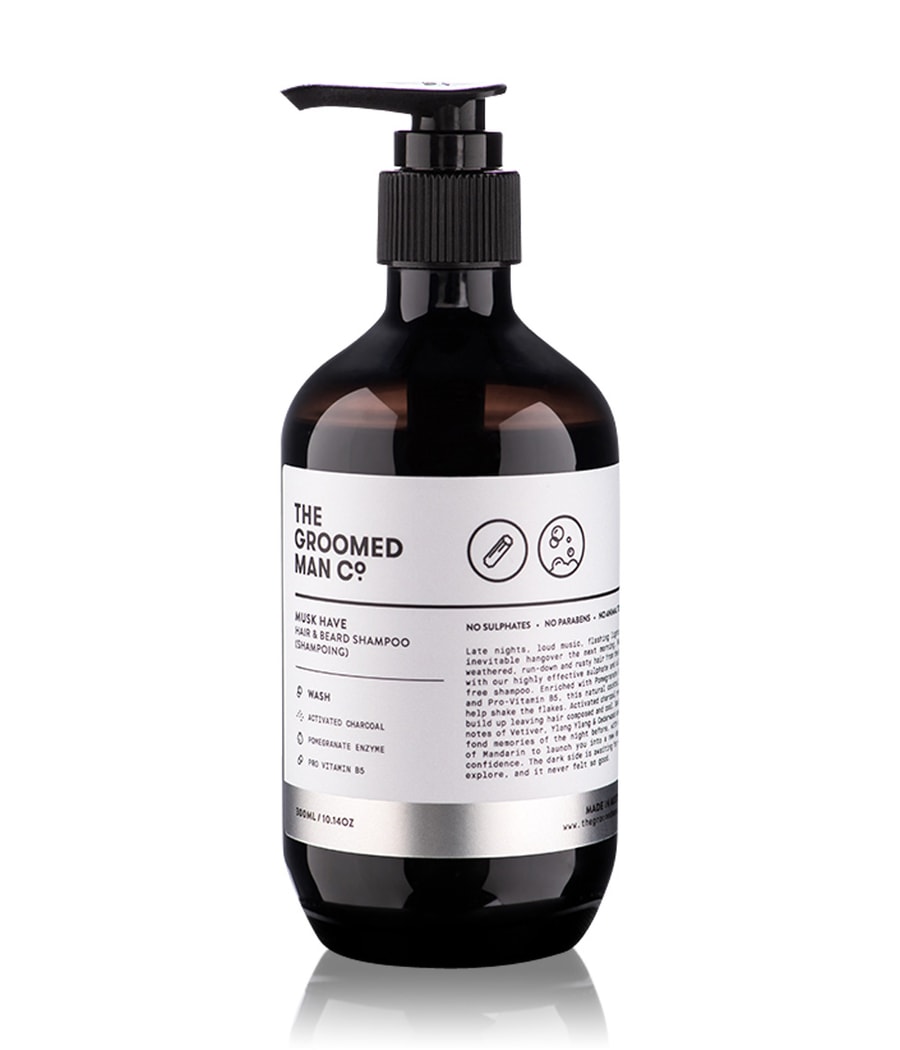 Шампунь для волос TheGroomedManCo. Musk Have Hair & Beard, 300 ml
Шампунь для волос TheGroomedManCo. Musk Have Hair & Beard, 300 ml