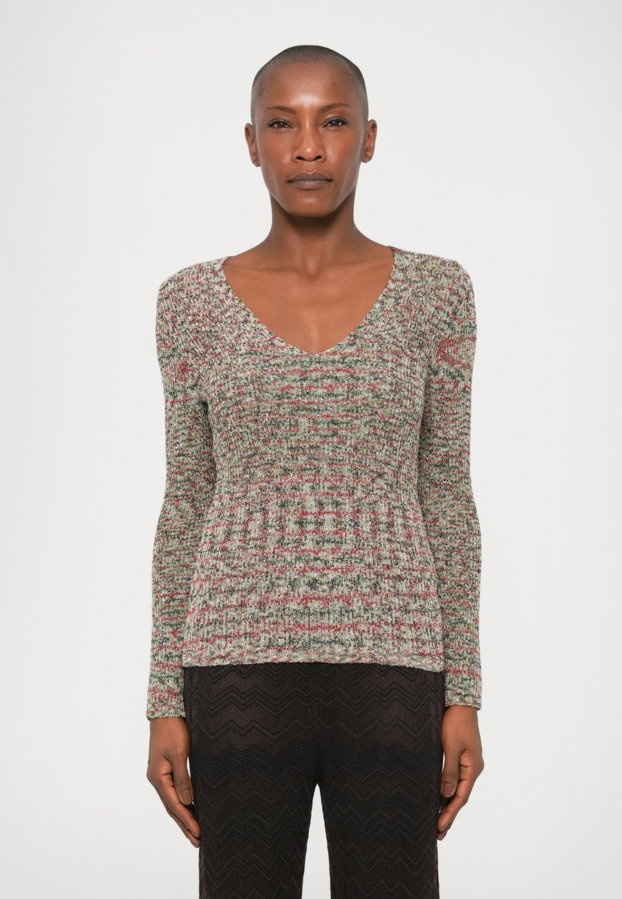 Джемпер Missoni V NECK SWEATER, Red/Green/Multi-Coloured
Джемпер Missoni V NECK SWEATER, Red/Green/Multi-Coloured
