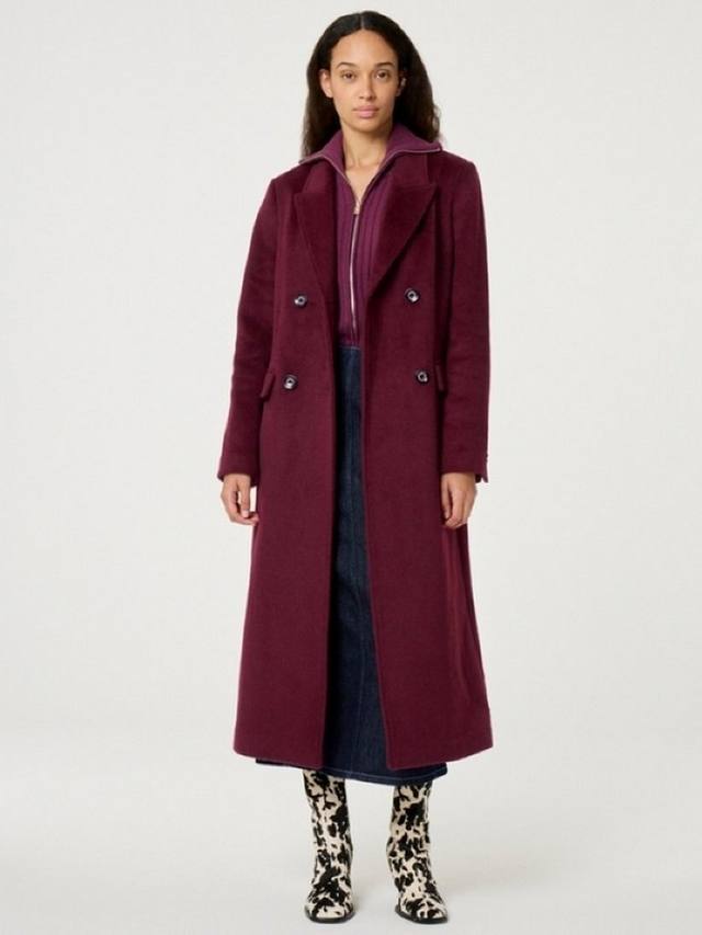 София длинное пальто из шерстяной смеси Fabienne Chapot, Burgundy
София длинное пальто из шерстяной смеси Fabienne Chapot, Burgundy