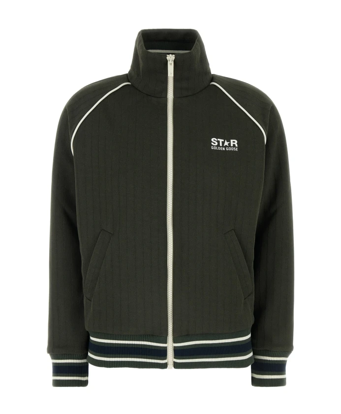 Толстовка на молнии Golden Goose, зеленый
Толстовка на молнии Golden Goose, зеленый