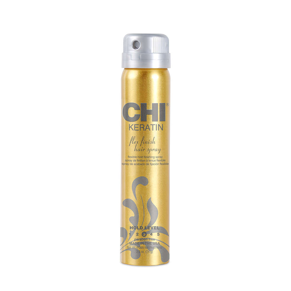 Лак для волос с эластичной фиксацией keratin flex finish hair spray Chi, вес 74 гр.
Лак для волос с эластичной фиксацией keratin flex finish hair spray Chi, вес 74 гр.
