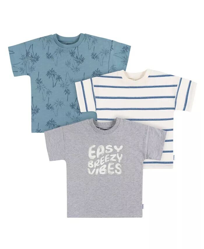 Футболки с короткими рукавами для мальчиков (3 шт.) Gerber, желтый
Футболки с короткими рукавами для мальчиков (3 шт.) Gerber, желтый