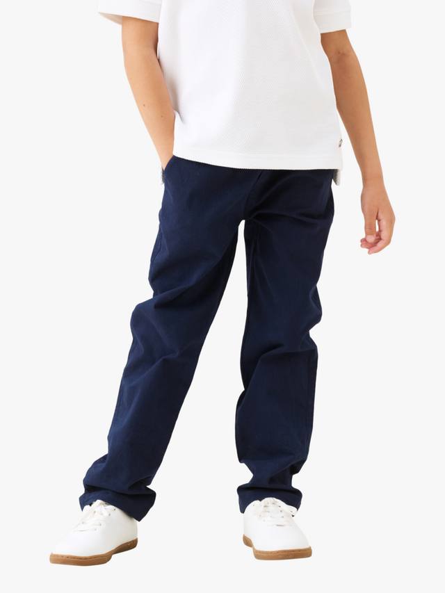 Детские хлопковые брюки из твила Angel & Rocket, Navy
Детские хлопковые брюки из твила Angel & Rocket, Navy