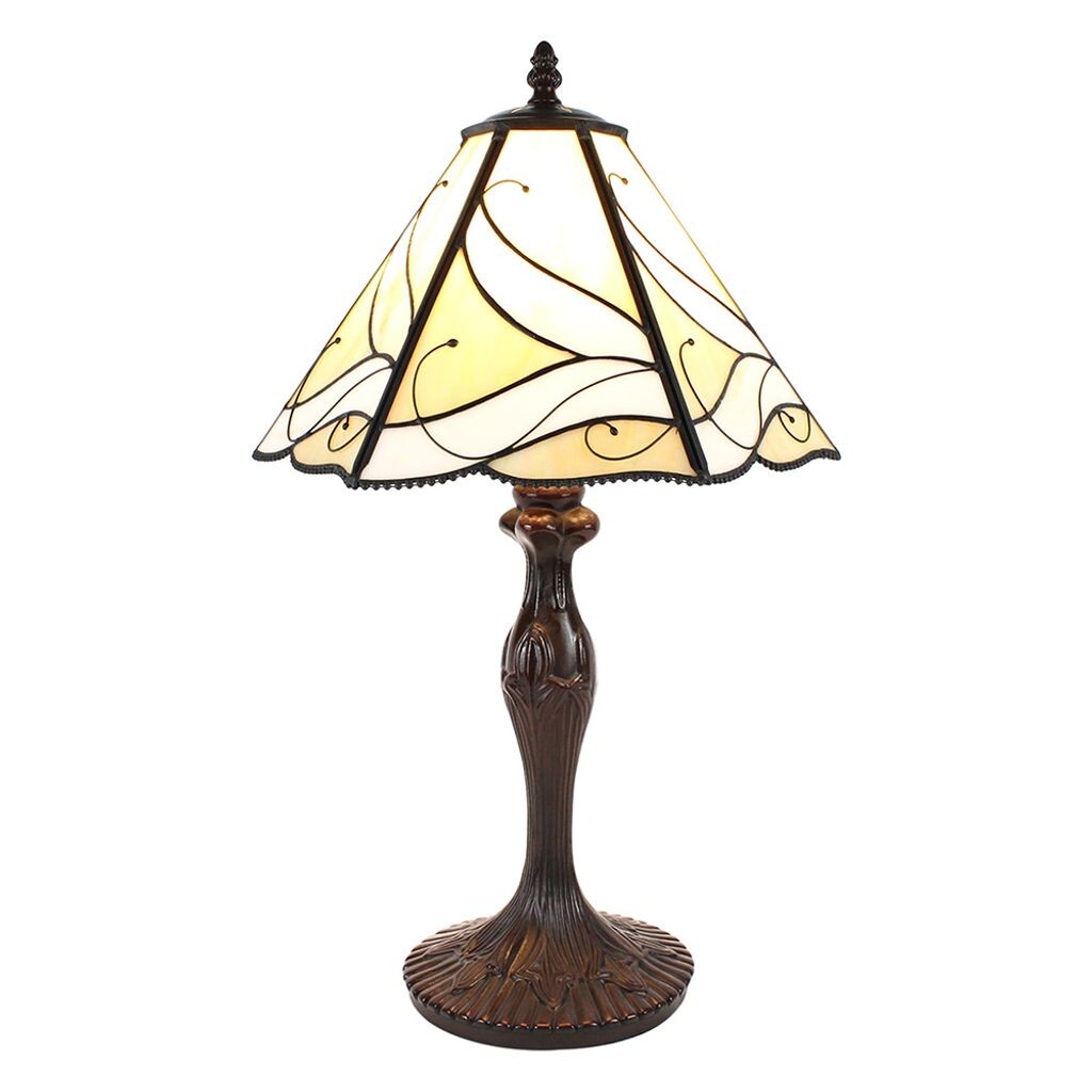 Настольная лампа Clayre & Eef Tiffany Ø 31x43 см бежевый белый стекло пластик Clayre&Eef
Настольная лампа Clayre & Eef Tiffany Ø 31x43 см бежевый белый стекло пластик Clayre&Eef