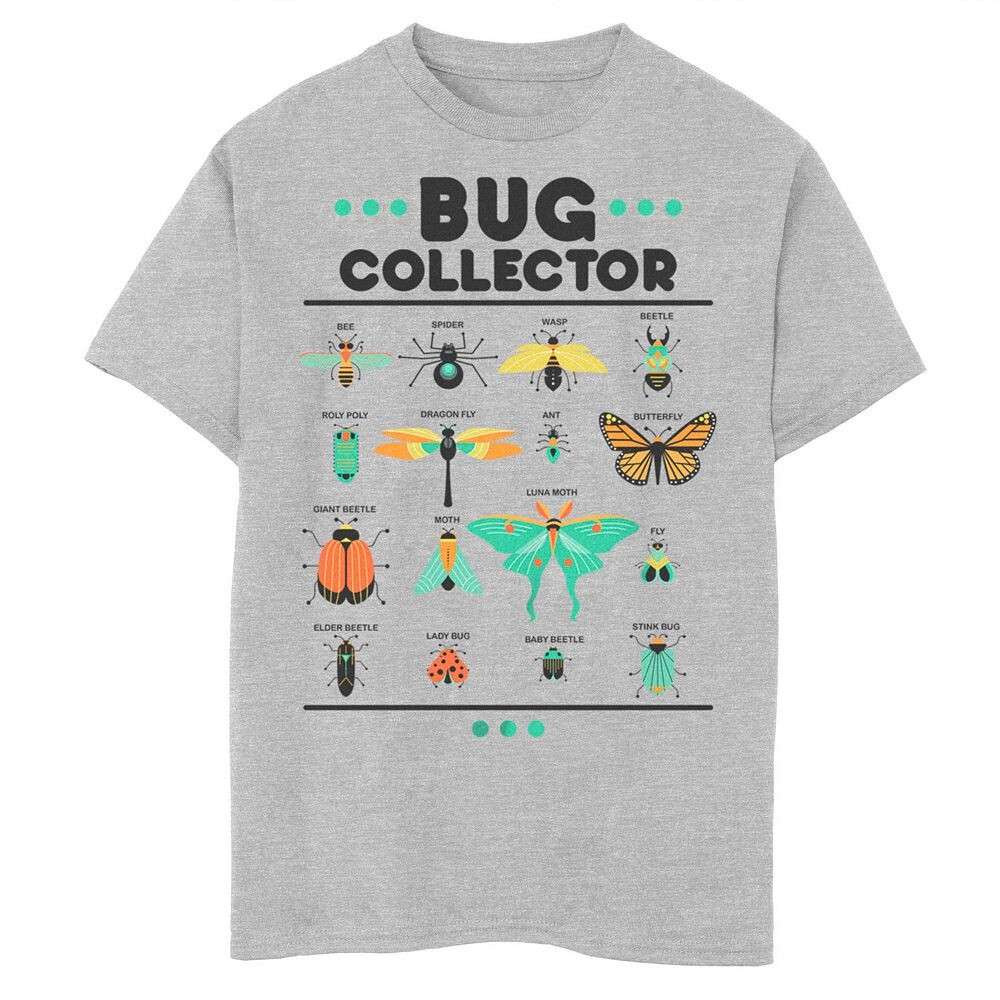 Футболка с короткими рукавами и рисунком для мальчиков 8–20 лет Bug Collector Assorted Bugs Licensed Character, цвет Athletic Heather
Футболка с короткими рукавами и рисунком для мальчиков 8–20 лет Bug Collector Assorted Bugs Licensed Character, цвет Athletic Heather