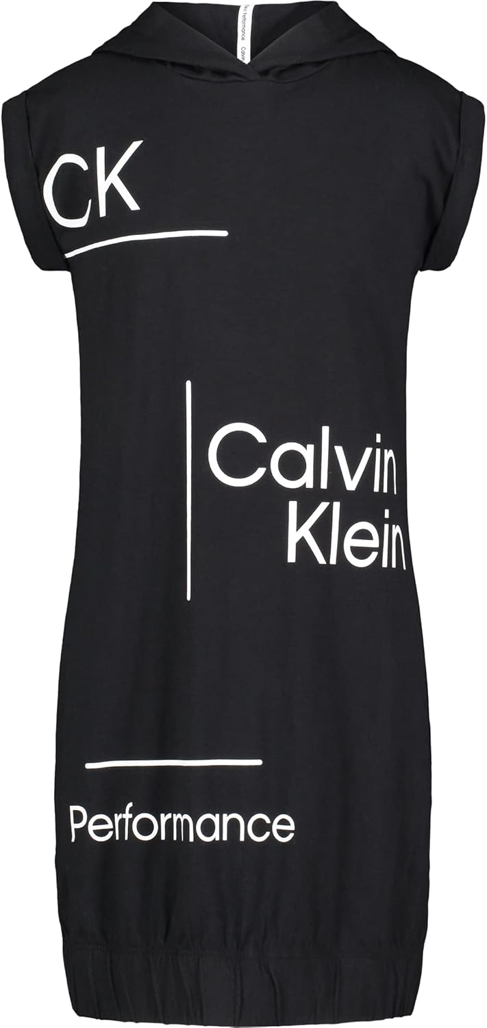 Платье-свитшот с капюшоном Calvin Klein для девочек, Black Clinched Hem
Платье-свитшот с капюшоном Calvin Klein для девочек, Black Clinched Hem