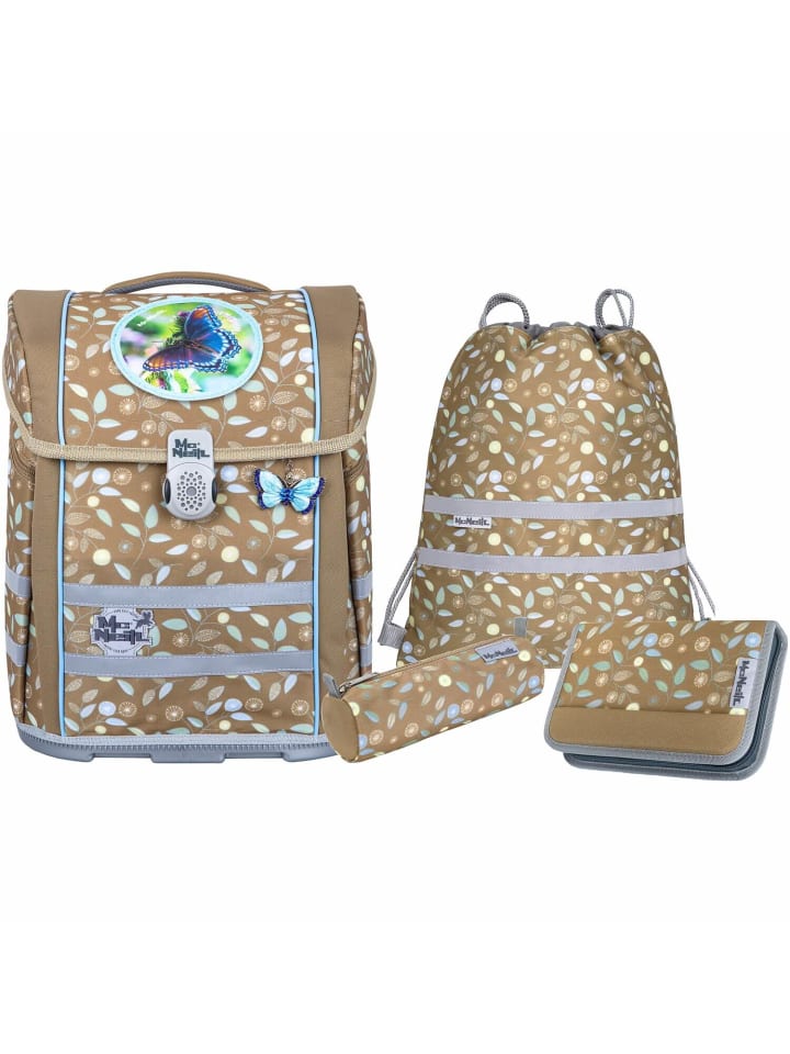 McNeill PERFECTO Комплект школьных рюкзаков из 5 предметов GRETA, золотого цвета
McNeill PERFECTO Комплект школьных рюкзаков из 5 предметов GRETA, золотого цвета