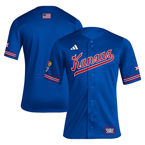 Мужская бейсбольная майка adidas royal kansas jayhawks reverse retro replica Unbranded
Мужская бейсбольная майка adidas royal kansas jayhawks reverse retro replica Unbranded