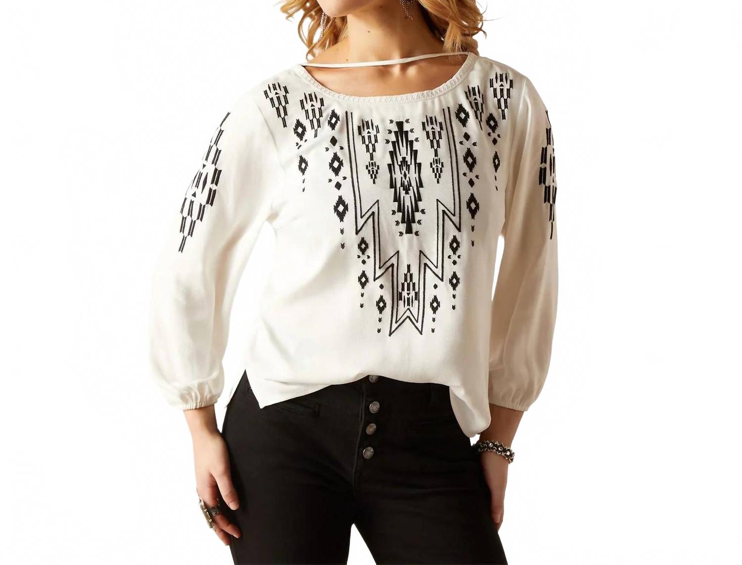 Топ Callie в цвете кокосовое молоко ARIAT, Coconut Milk
Топ Callie в цвете кокосовое молоко ARIAT, Coconut Milk