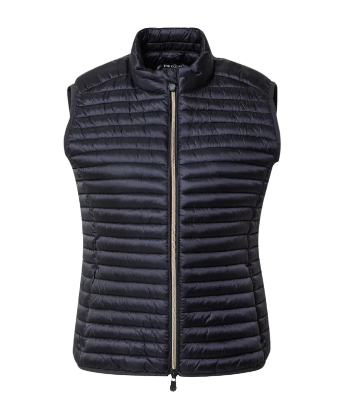 Куртка без рукавов с золотой молнией Save The Duck, черный
Куртка без рукавов с золотой молнией Save The Duck, черный