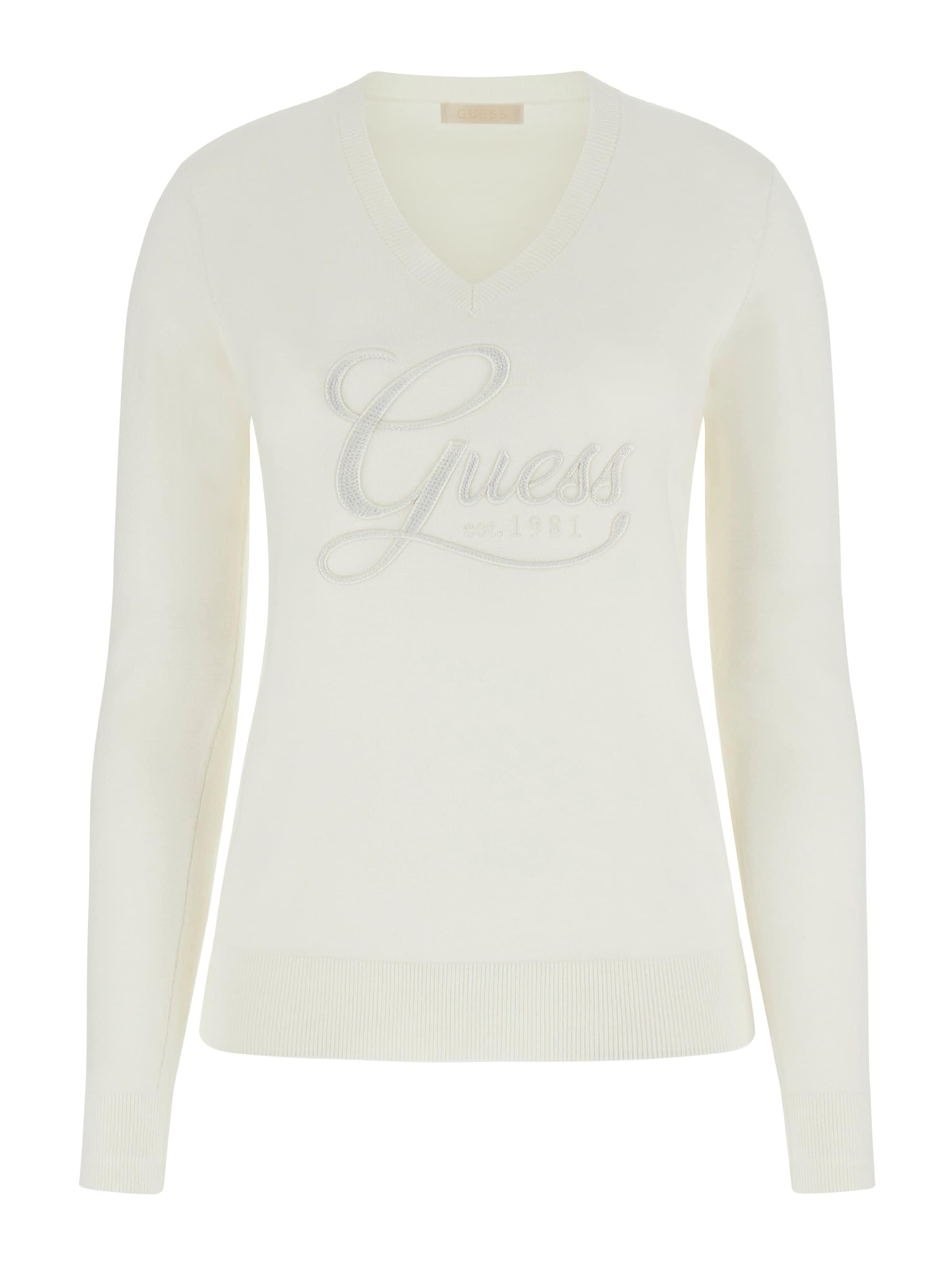 GUESS Свитер 'STEPHANIE' в белом цвете
GUESS Свитер 'STEPHANIE' в белом цвете