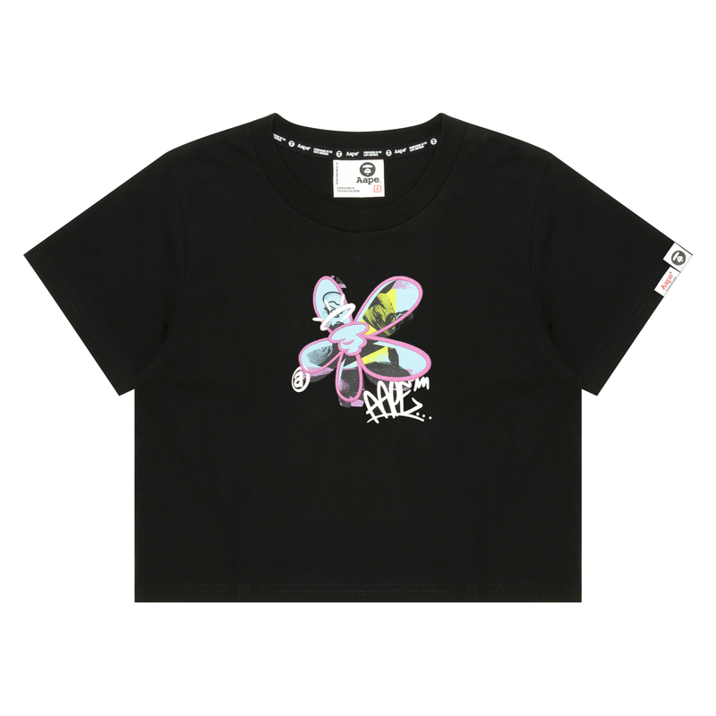 Футболка с принтом от A Bathing APE Aape, черный
Футболка с принтом от A Bathing APE Aape, черный