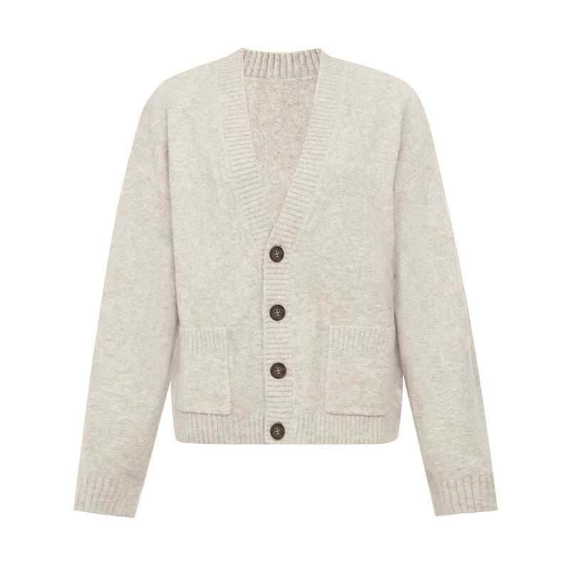 Кардиган вязаный Deep Breath с длинными рукавами и карманами, черный
Кардиган вязаный Deep Breath с длинными рукавами и карманами, черный