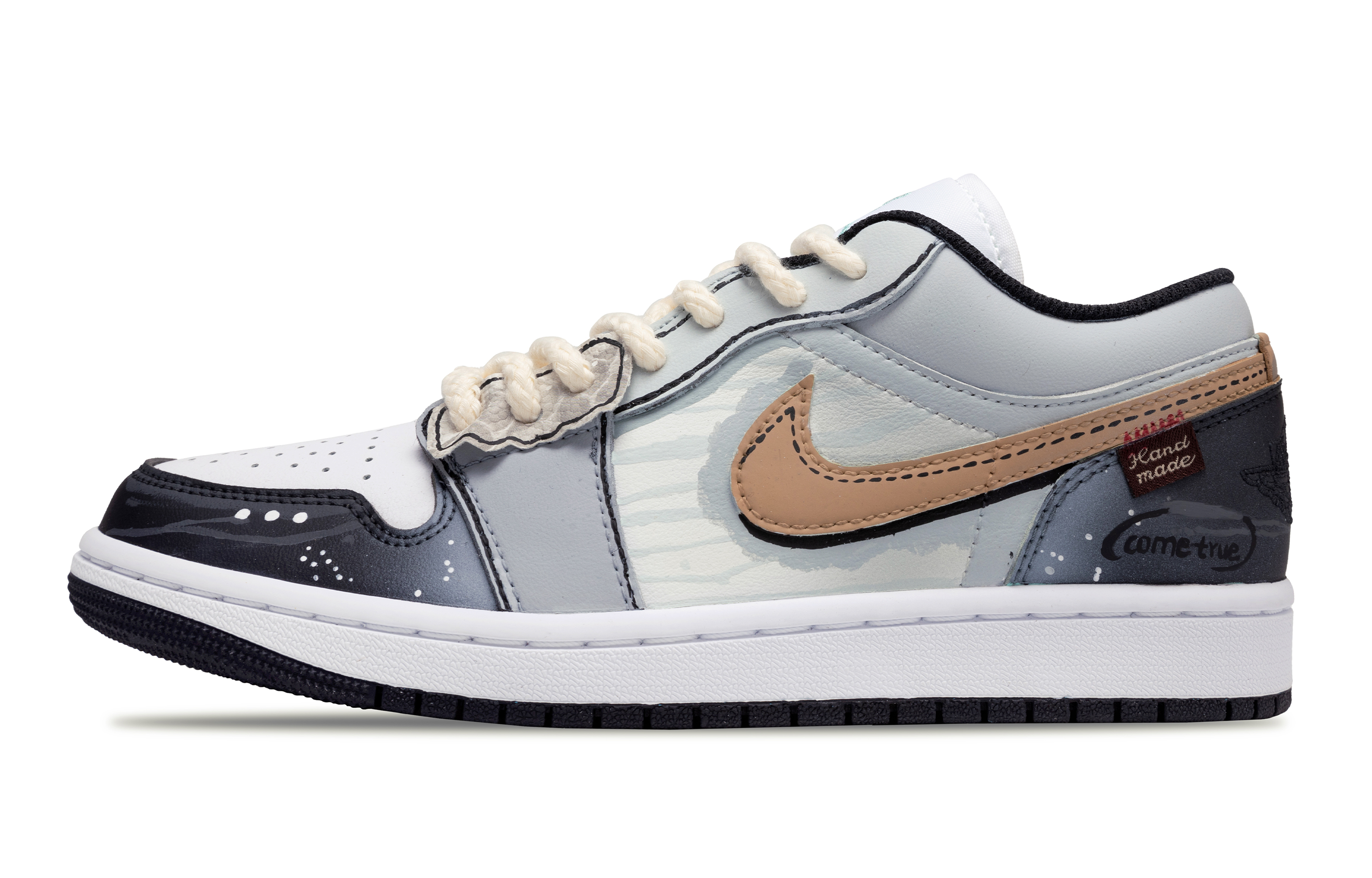 Баскетбольные кроссовки Air 1 Cushioning с антискользящим покрытием и износостойкостью, винтажные, низкие, мужские, светло-серые Jordan, Light Gray 
Баскетбольные кроссовки Air 1 Cushioning с антискользящим покрытием и износостойкостью, винтажные, низкие, мужские, светло-серые Jordan, Light Gray