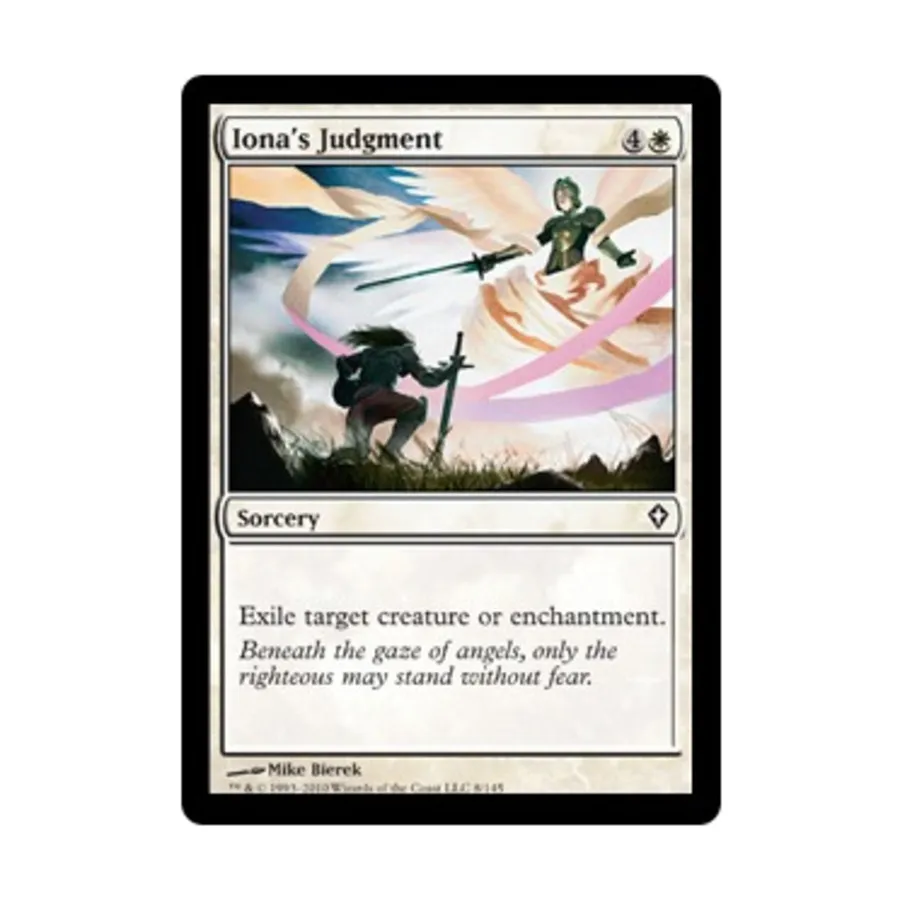 CCG Правосудие Ионы (клавиша С), MTG - Worldwake
CCG Правосудие Ионы (клавиша С), MTG - Worldwake