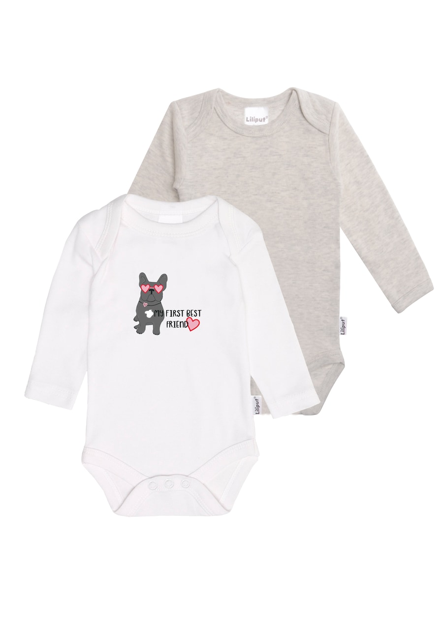 Комбинезон/боди LILIPUT, серый/белый
Комбинезон/боди LILIPUT, серый/белый