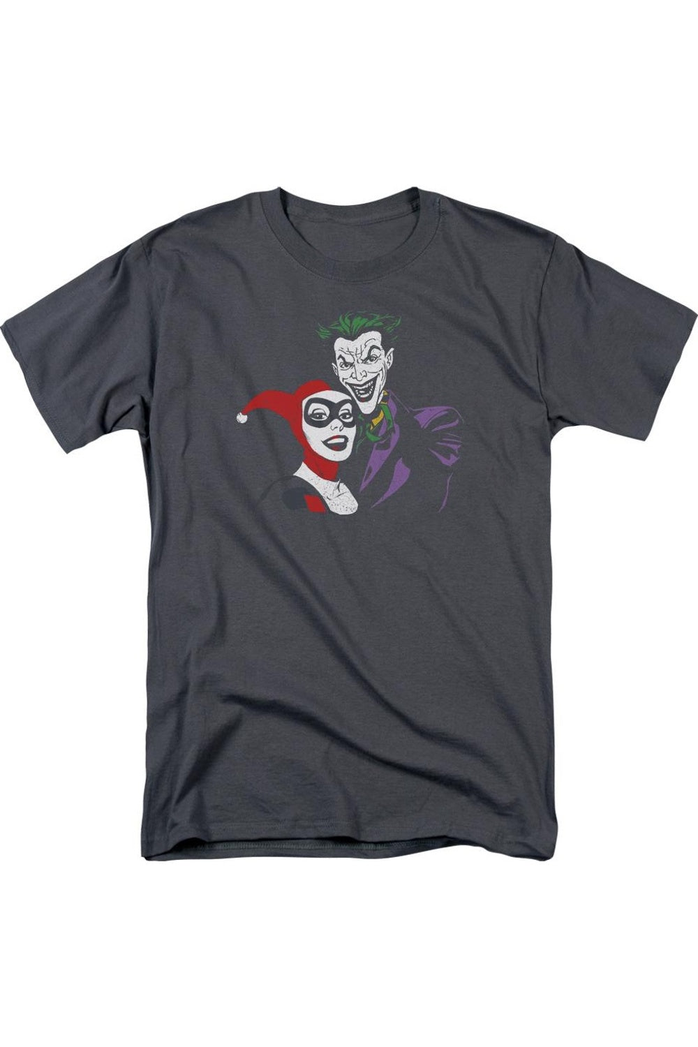 Футболка с коротким рукавом для взрослых с изображением Бэтмена, Джокера и Харли Gildan, цвет charcoal
Футболка с коротким рукавом для взрослых с изображением Бэтмена, Джокера и Харли Gildan, цвет charcoal