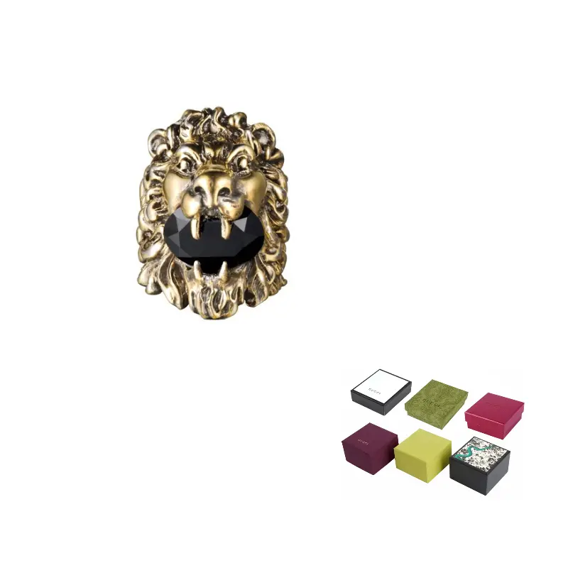 Кольцо с кристаллом Lion Head King GUCCI
Кольцо с кристаллом Lion Head King GUCCI