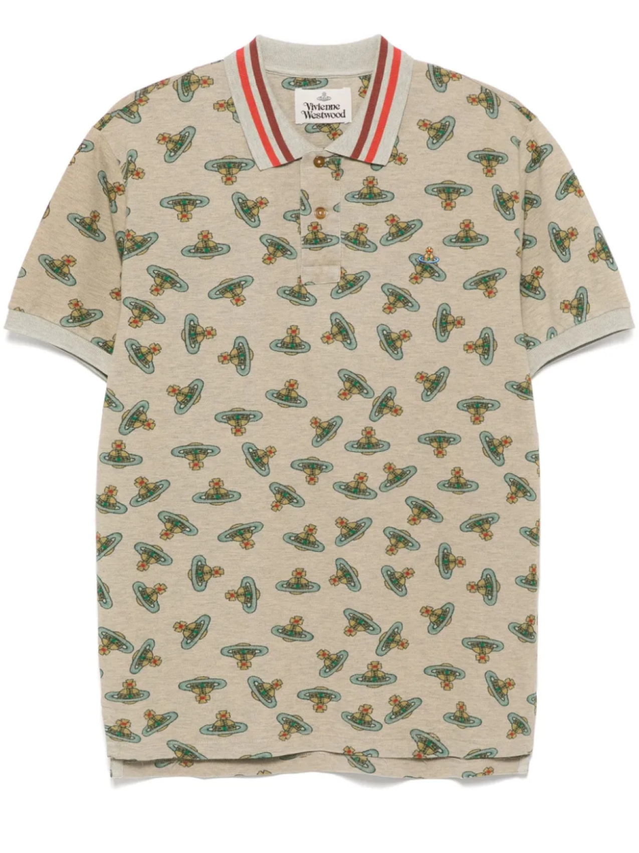 Vivienne Westwood рубашка поло с логотипом, нейтральный
Vivienne Westwood рубашка поло с логотипом, нейтральный