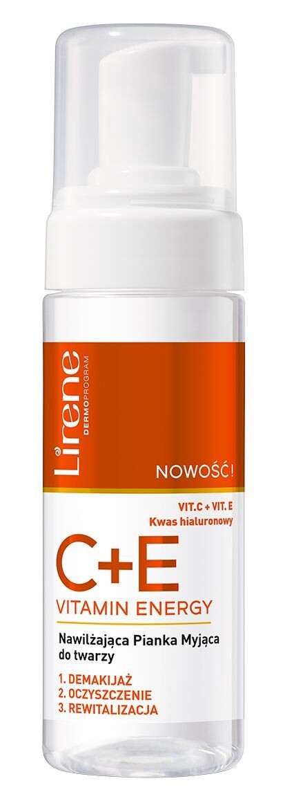 Lirene C+E пена для умывания лица, 150 ml
Lirene C+E пена для умывания лица, 150 ml