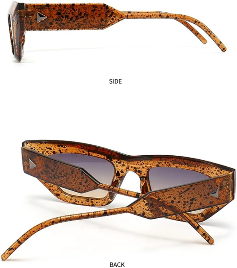 Солнцезащитные очки для мужчин и женщин - защита UV400 - маленькие линзы "кошачий глаз" ярких цветов для занятий спортом на открытом воздухе и вождения DSVIGF, Yellow
Солнцезащитные очки для мужчин и женщин - защита UV400 - маленькие линзы "кошачий глаз" ярких цветов для занятий спортом на открытом воздухе и вождения DSVIGF, Yellow