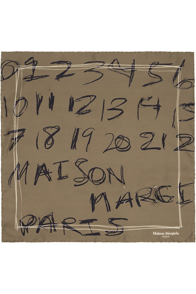 Maison Margiela Шарф цвета хаки
Maison Margiela Шарф цвета хаки