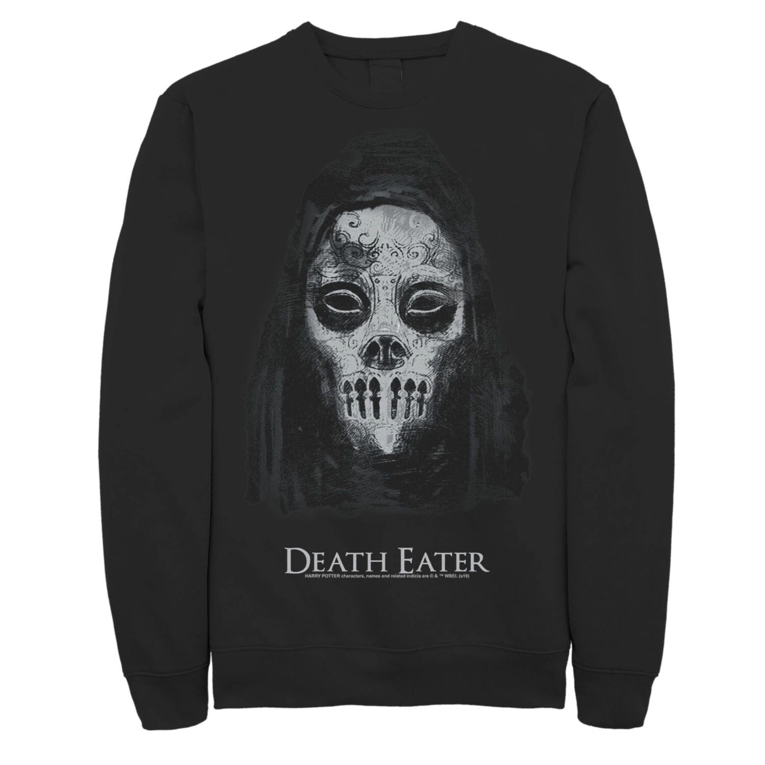 Мужской флисовый пуловер с рисунком Death Eater Harry Potter
Мужской флисовый пуловер с рисунком Death Eater Harry Potter