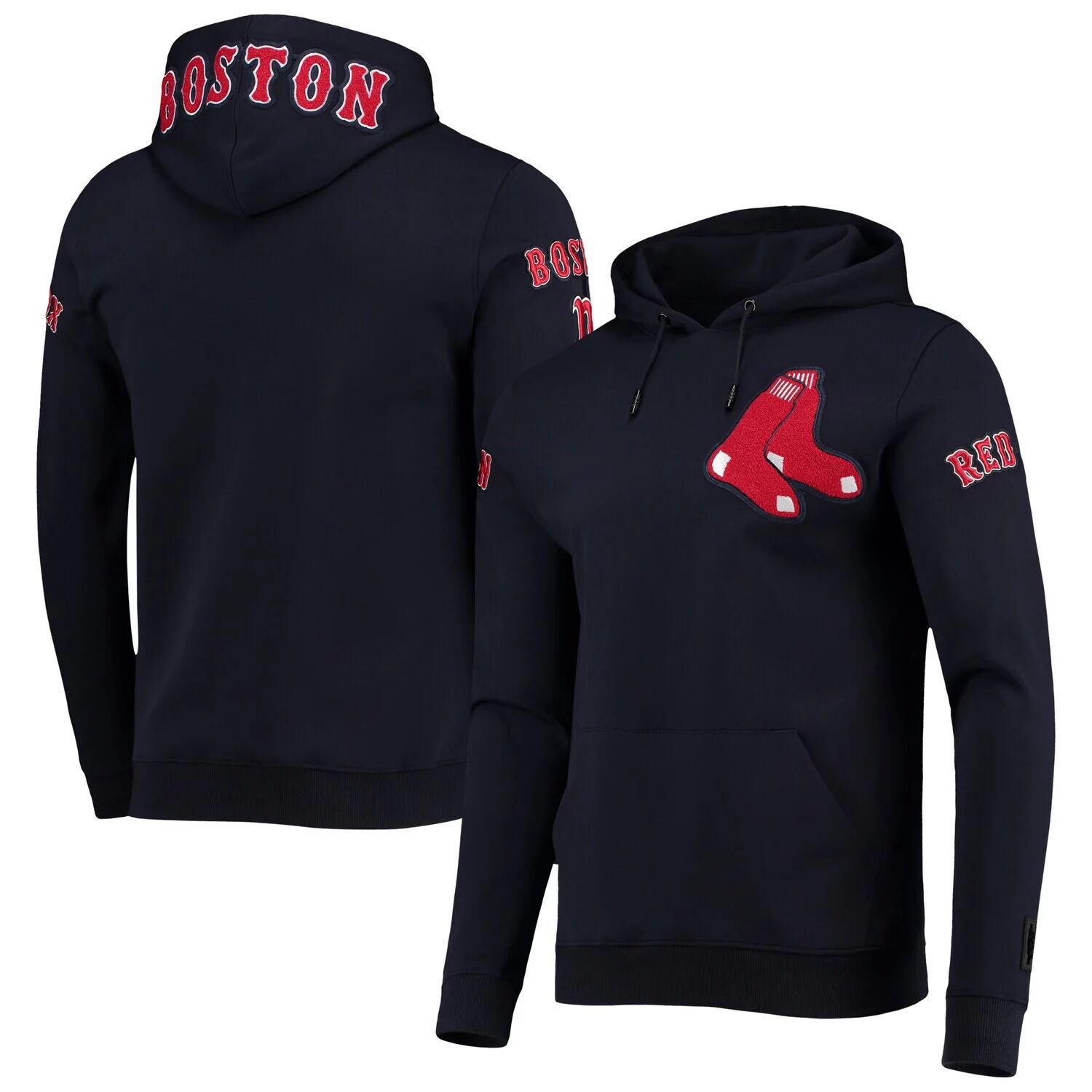 Мужской пуловер с капюшоном и логотипом Pro Standard, темно-синий Boston Red Sox Team
Мужской пуловер с капюшоном и логотипом Pro Standard, темно-синий Boston Red Sox Team