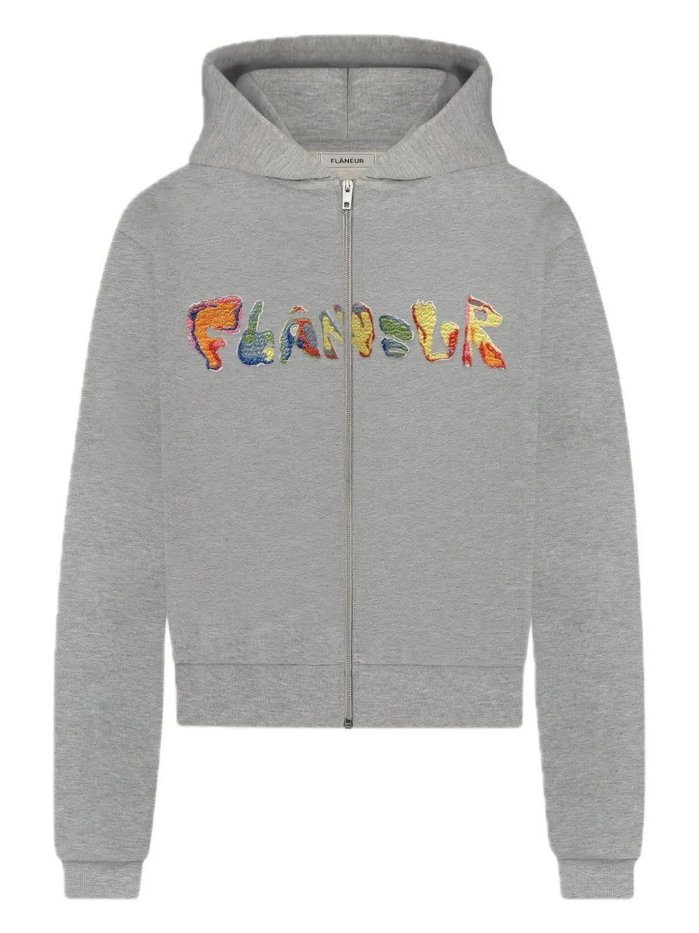 Толстовка с вышитым логотипом FLÂNEUR, серый
Толстовка с вышитым логотипом FLÂNEUR, серый