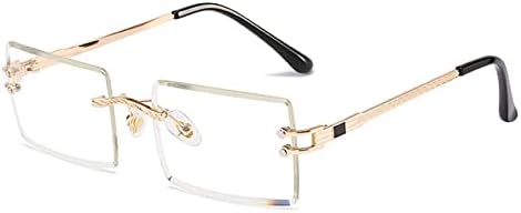 Солнцезащитные очки без оправы прямоугольной формы для женщин, очки без оправы для мужчин, сверхлегкие солнцезащитные очки с защитой от УФ-излучения UV400 MTZJH, Gold Clear
Солнцезащитные очки без оправы прямоугольной формы для женщин, очки без оправы для мужчин, сверхлегкие солнцезащитные очки с защитой от УФ-излучения UV400 MTZJH, Gold Clear