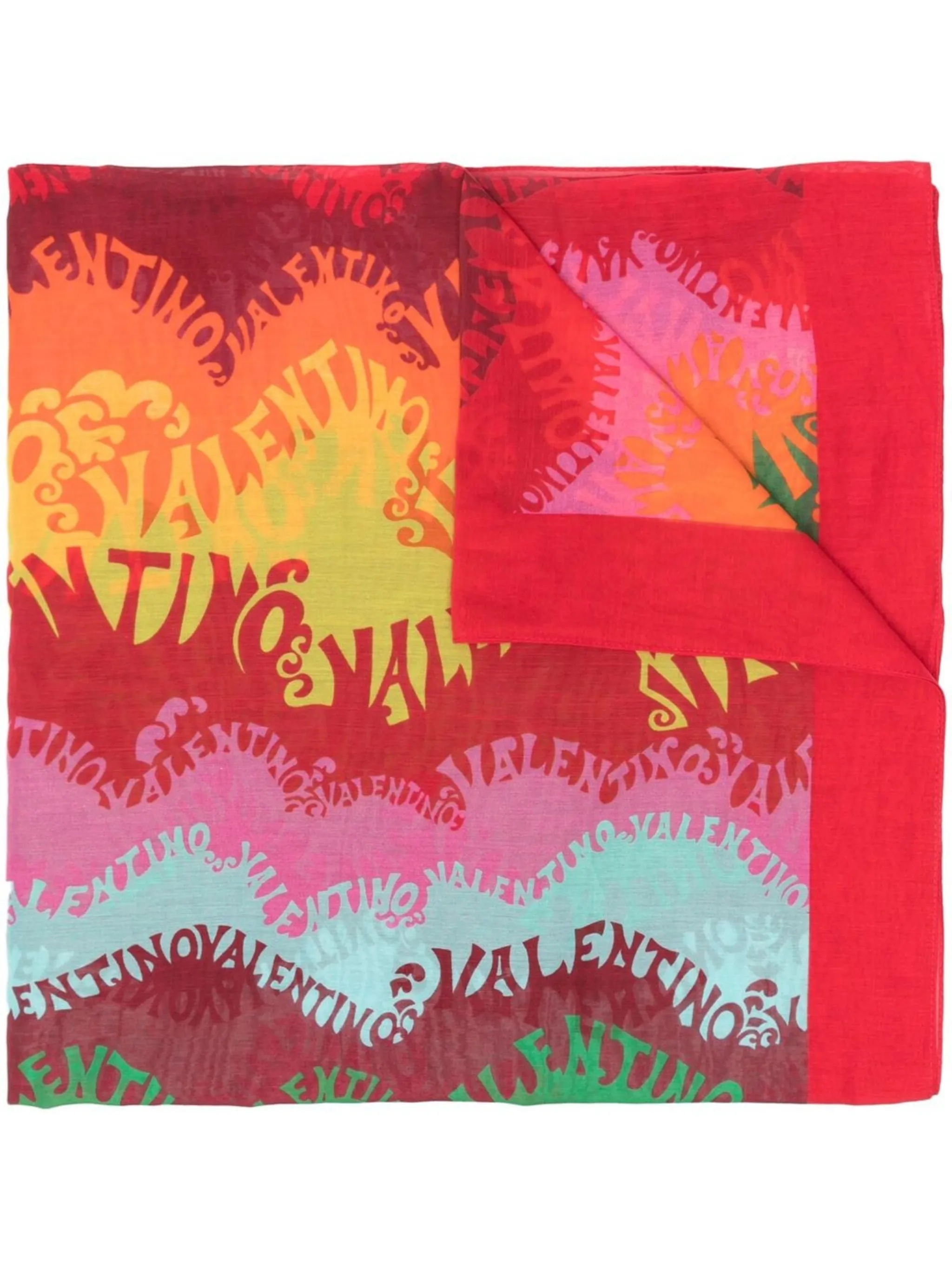 Платок с логотипом Valentino Garavani, красный
Платок с логотипом Valentino Garavani, красный