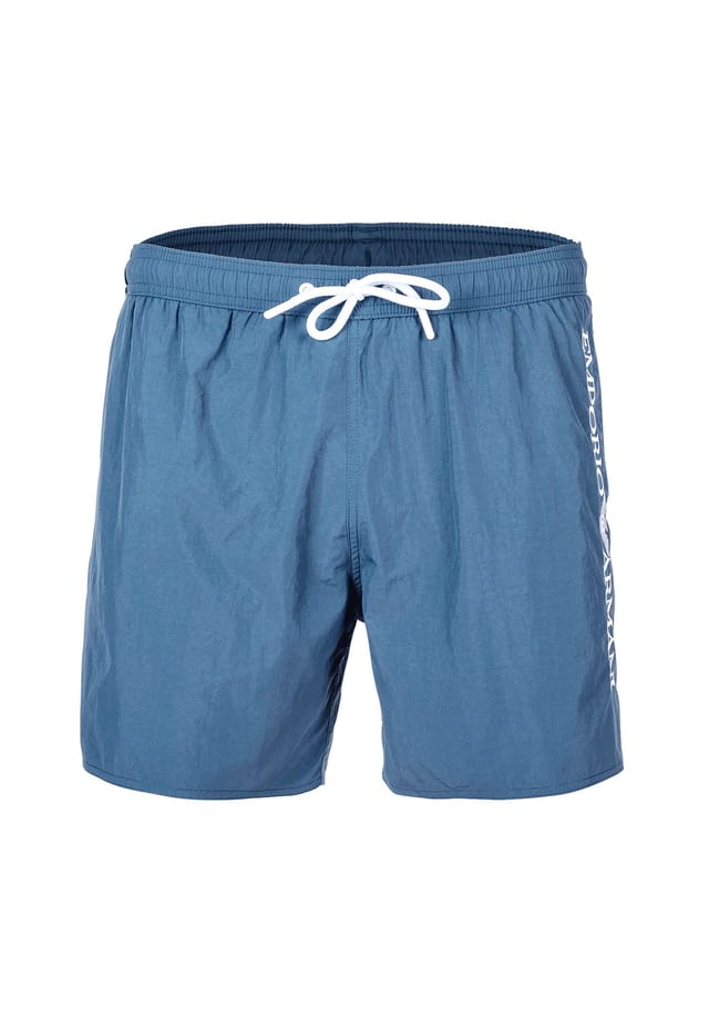 Плавки-Шорты - боксеры с вышитым логотипом Emporio Armani, синий
Плавки-Шорты - боксеры с вышитым логотипом Emporio Armani, синий