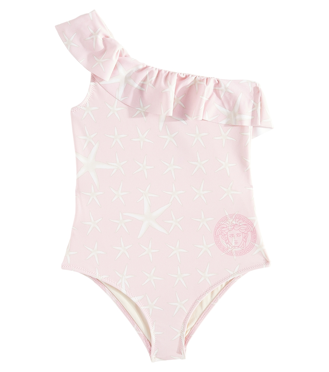Купальник Stella Marina с оборками на одно плечо Versace Kids, Dusty Rose + Bone
Купальник Stella Marina с оборками на одно плечо Versace Kids, Dusty Rose + Bone