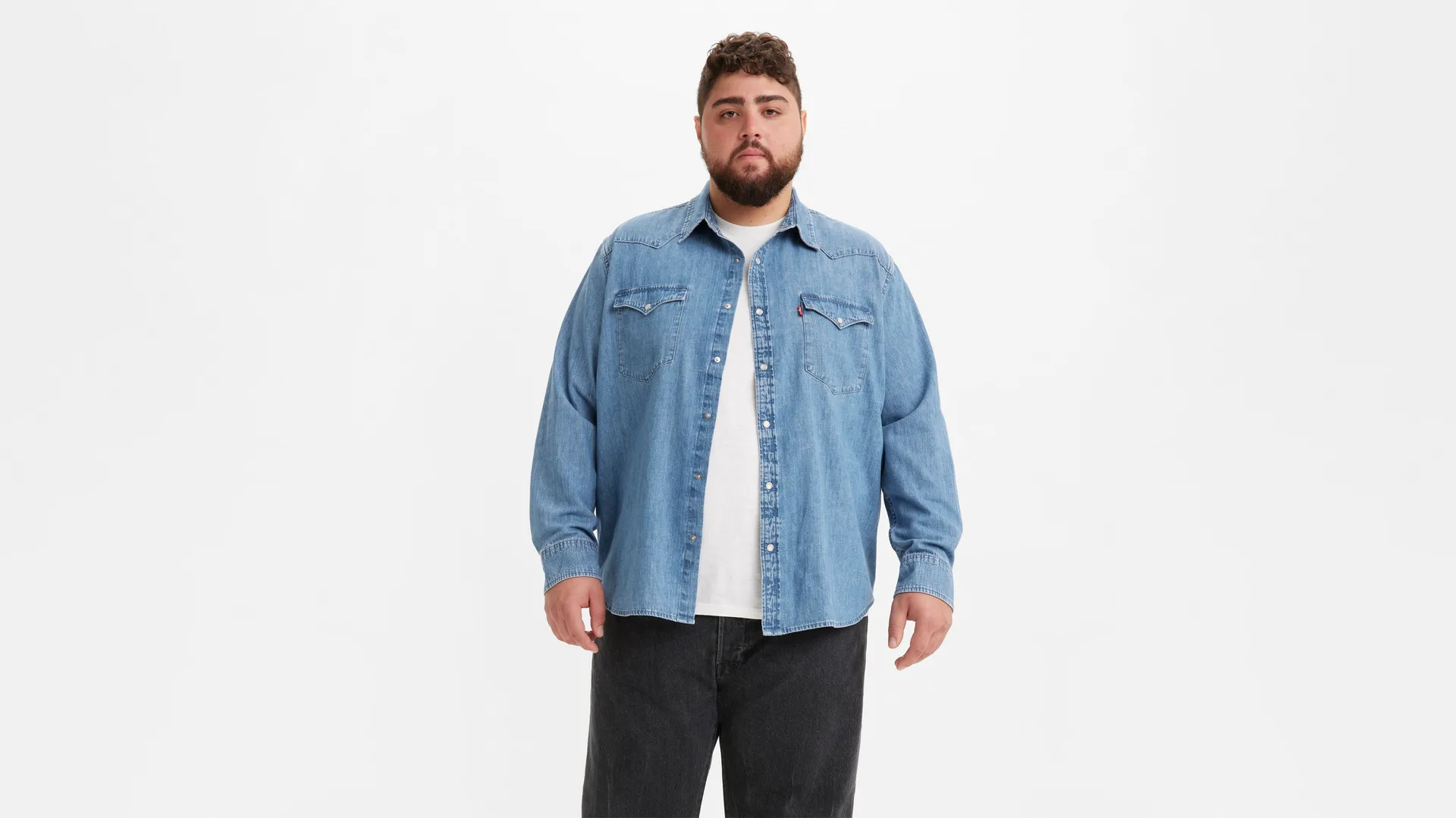 Классическая рубашка стандартного западного кроя (высокая) Levi's, цвет Franklin Stonewash - Medium Wash
Классическая рубашка стандартного западного кроя (высокая) Levi's, цвет Franklin Stonewash - Medium Wash