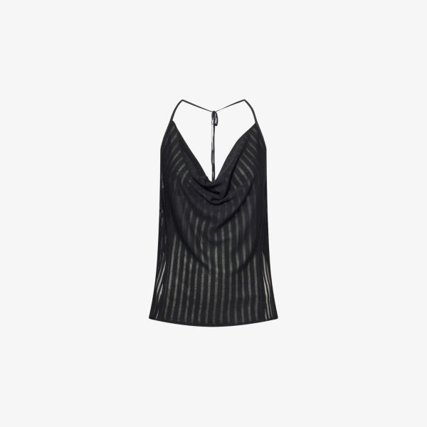 Топ-халтер Sir Азарио вязаный, черный
Топ-халтер Sir Азарио вязаный, черный