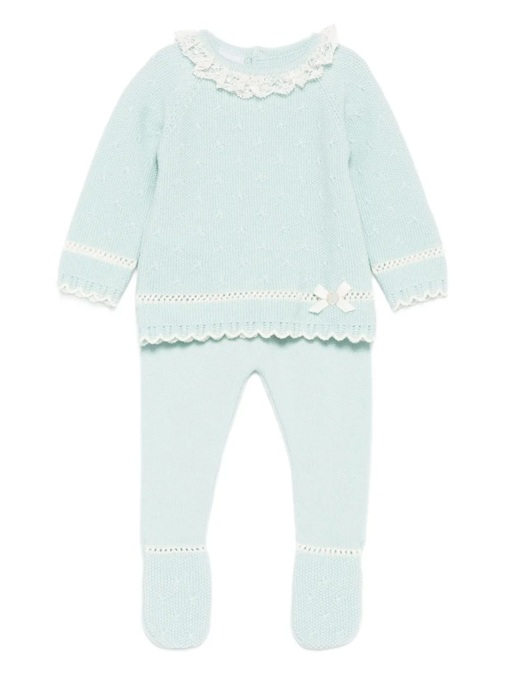 Комплект из топа и брюк с кружевом Paz Rodriguez, зеленый
Комплект из топа и брюк с кружевом Paz Rodriguez, зеленый