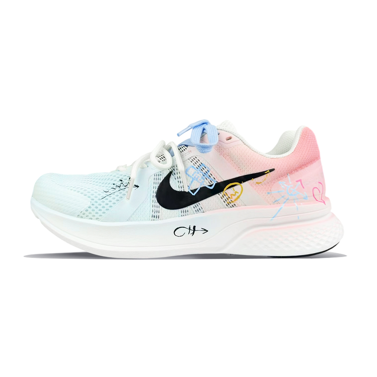 Nike Кроссовки Run Swift 2 Low Top мужские розово-синие
Nike Кроссовки Run Swift 2 Low Top мужские розово-синие