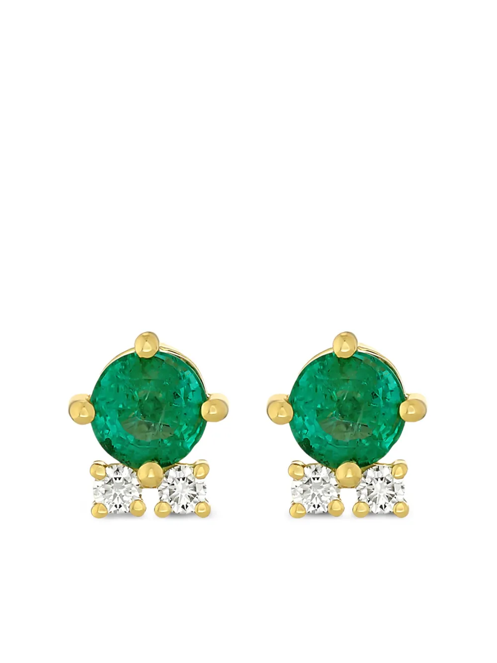 Серьги Primrose из желтого золота с бриллиантами и изумрудами Rosekey
Серьги Primrose из желтого золота с бриллиантами и изумрудами Rosekey