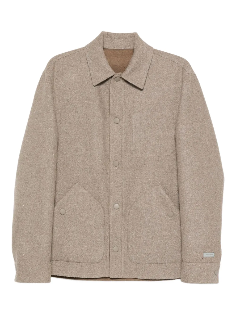 Пиджак из смесовой шерсти Canali, коричневый
Пиджак из смесовой шерсти Canali, коричневый