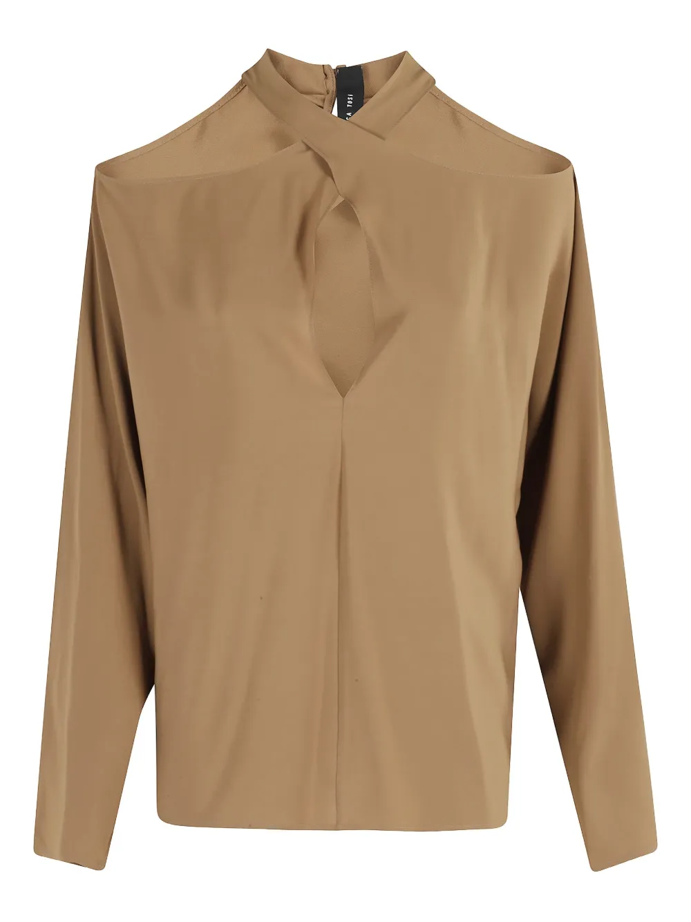 Блузка с вырезом-каплей Federica Tosi, коричневый
Блузка с вырезом-каплей Federica Tosi, коричневый