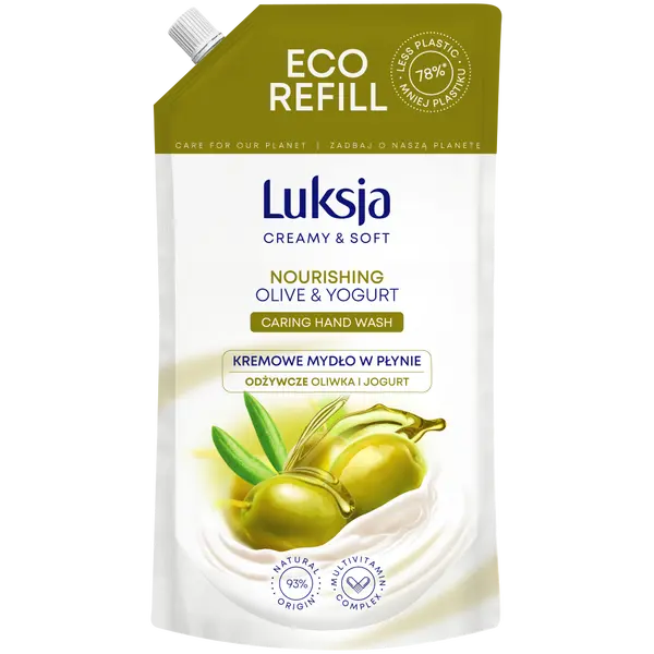 Поставка жидкого кремообразного мыла, 900 мл Luksja Creamy & soft oliwka i jogurt
Поставка жидкого кремообразного мыла, 900 мл Luksja Creamy & soft oliwka i jogurt