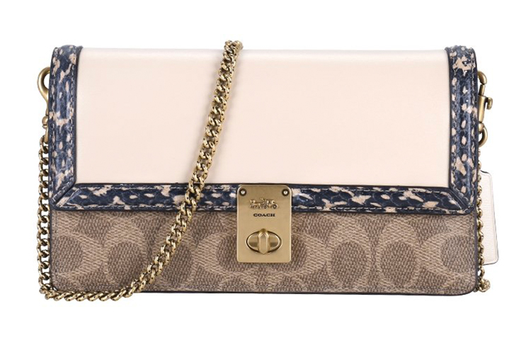 Хаттон ПВЦ цепная сумка через плечо женская разноцветная COACH
Хаттон ПВЦ цепная сумка через плечо женская разноцветная COACH