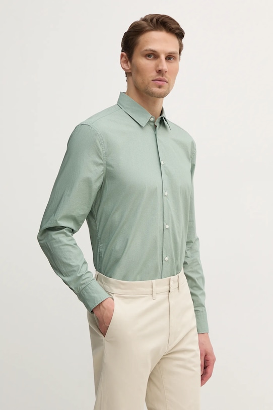 Хлопковая рубашка Sisley, зеленый
Хлопковая рубашка Sisley, зеленый