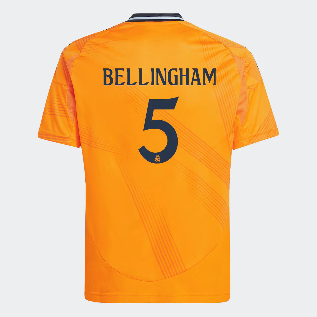 Детский 2-й комплект Реал Мадрид CF 2024-2025 Bellingham 5 Adidas футболка, оранжевый
Детский 2-й комплект Реал Мадрид CF 2024-2025 Bellingham 5 Adidas футболка, оранжевый
