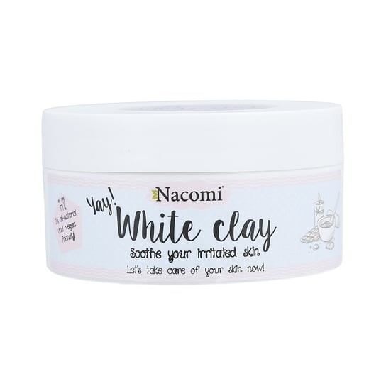 Успокаивающая маска для лица Белая глина, 50 г Nacomi, Clay
Успокаивающая маска для лица Белая глина, 50 г Nacomi, Clay