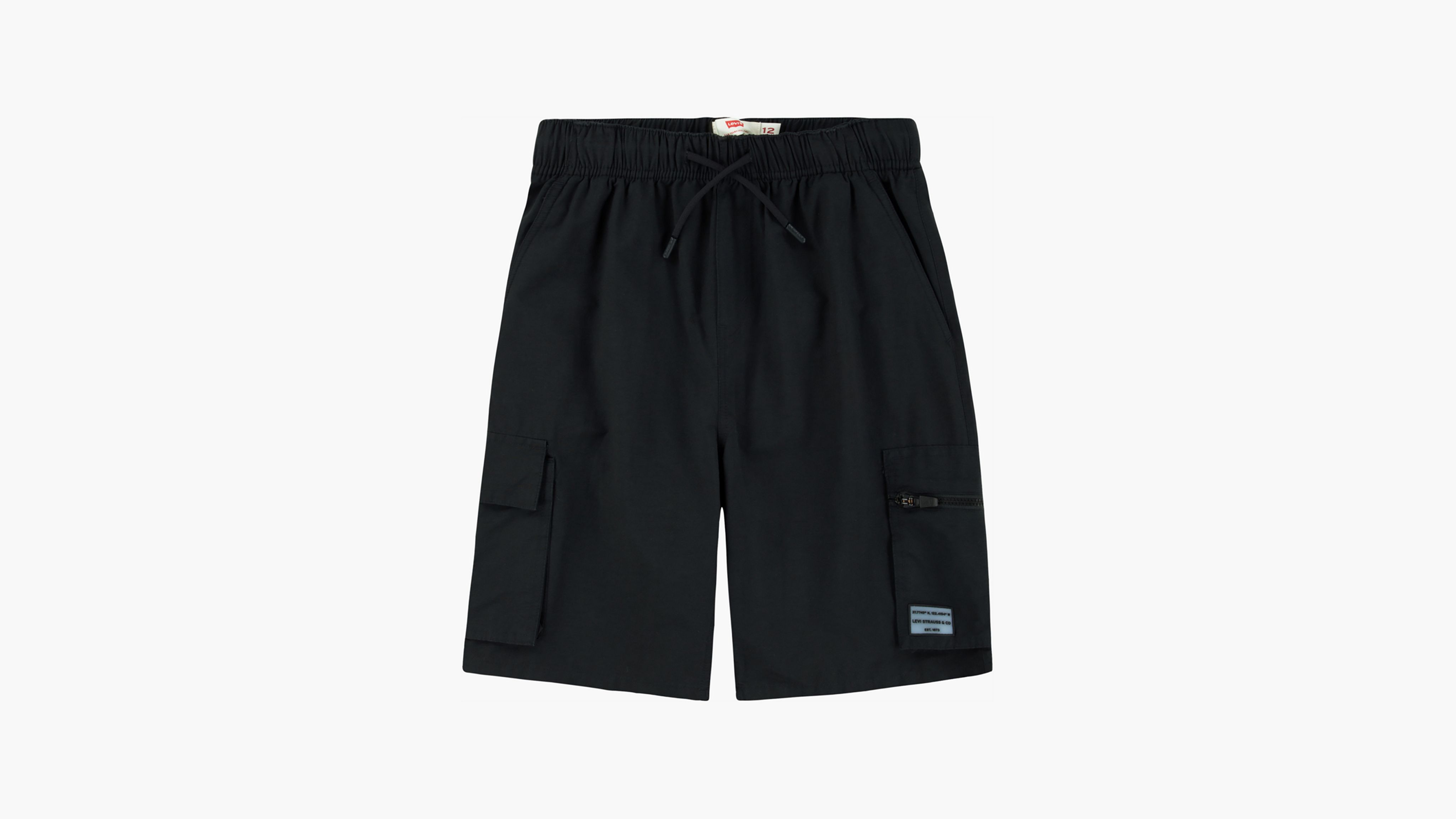 Шорты-карго Parachute Big Boys 8-20 Levi's, цвет Jet Black 
Шорты-карго Parachute Big Boys 8-20 Levi's, цвет Jet Black