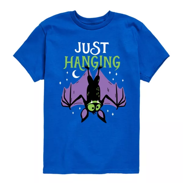 Футболка с принтом висячей летучей мыши для мальчиков 8-20 Licensed Character, синий
Футболка с принтом висячей летучей мыши для мальчиков 8-20 Licensed Character, синий