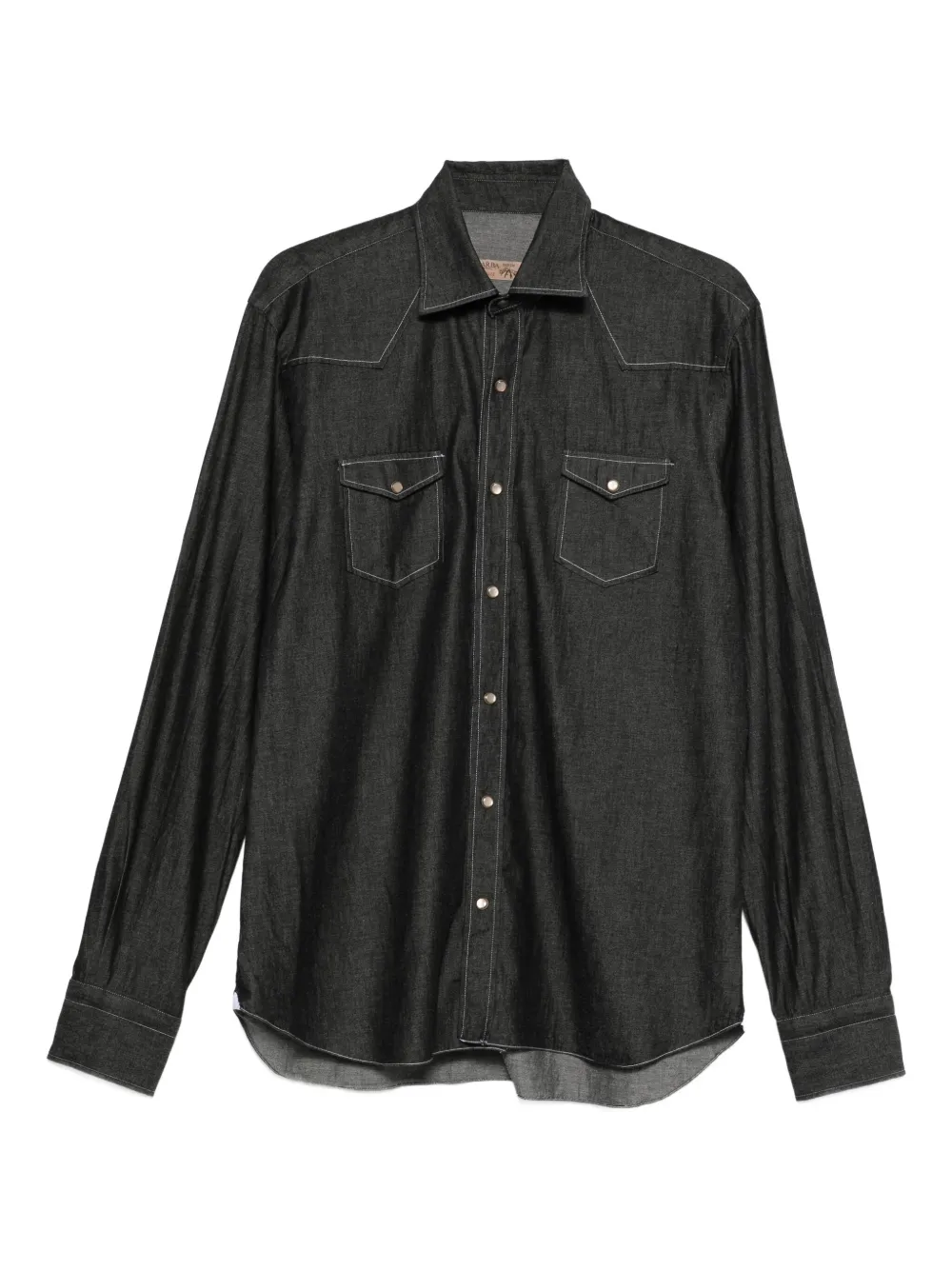 Хлопковая рубашка с карманами Barba, черный
Хлопковая рубашка с карманами Barba, черный